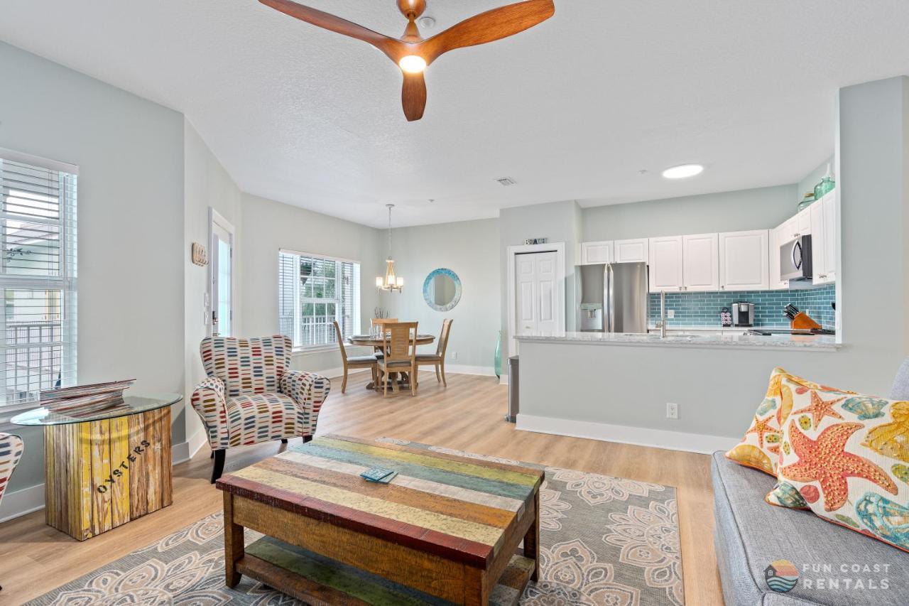 On Flagler Avenue! Dog Friendly With Balcony And Parking Walk To The Beach! New Smyrna Beach Exteriör bild