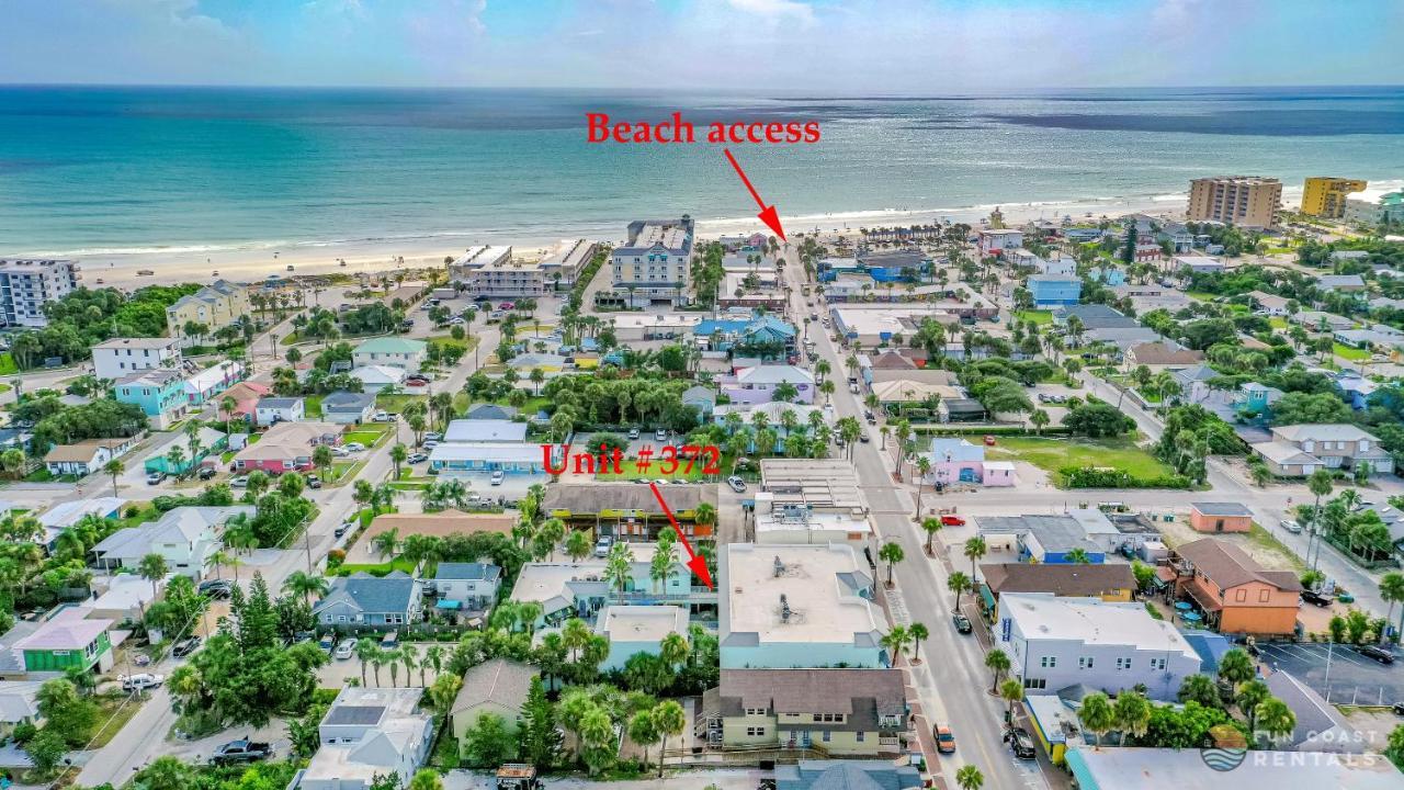 On Flagler Avenue! Dog Friendly With Balcony And Parking Walk To The Beach! New Smyrna Beach Exteriör bild