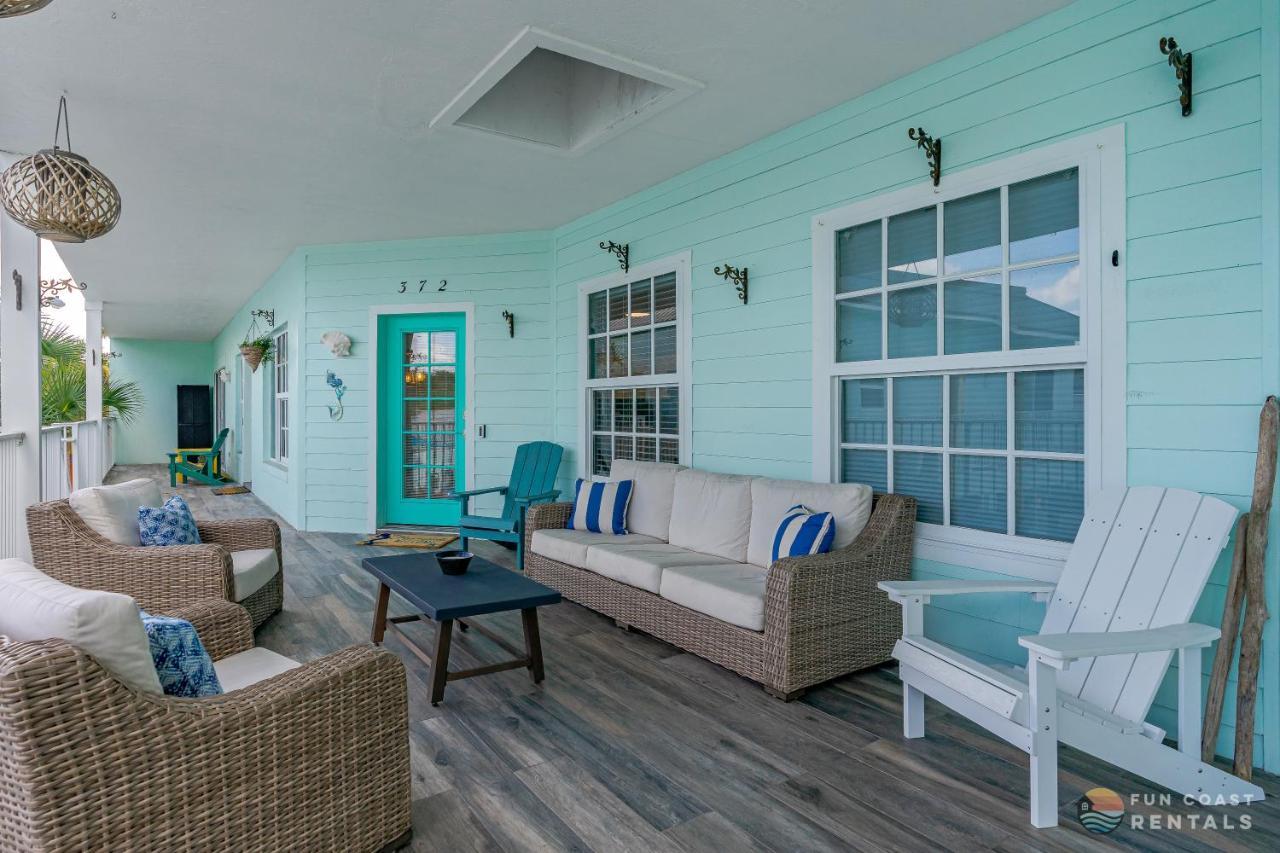 On Flagler Avenue! Dog Friendly With Balcony And Parking Walk To The Beach! New Smyrna Beach Exteriör bild